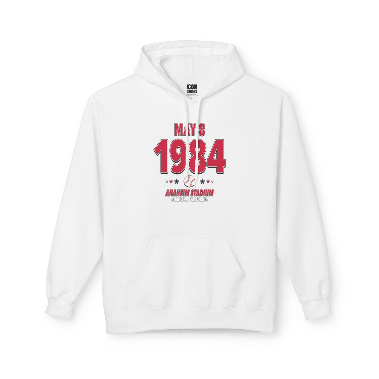 Minnesota Baseball – May 8, 1984 – Hoodie (Black & White)