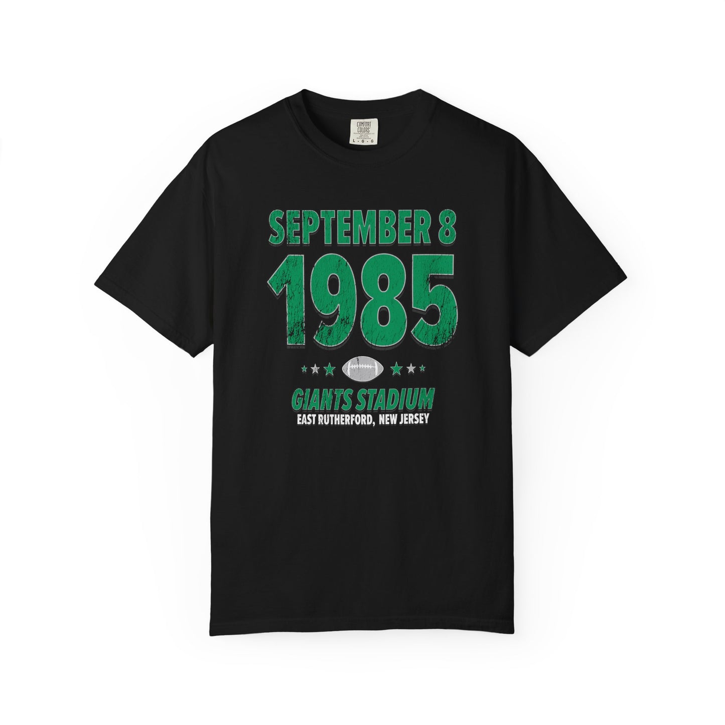 Philadelphia Football – September 8, 1985 – Comfort Colors (Black & White)
