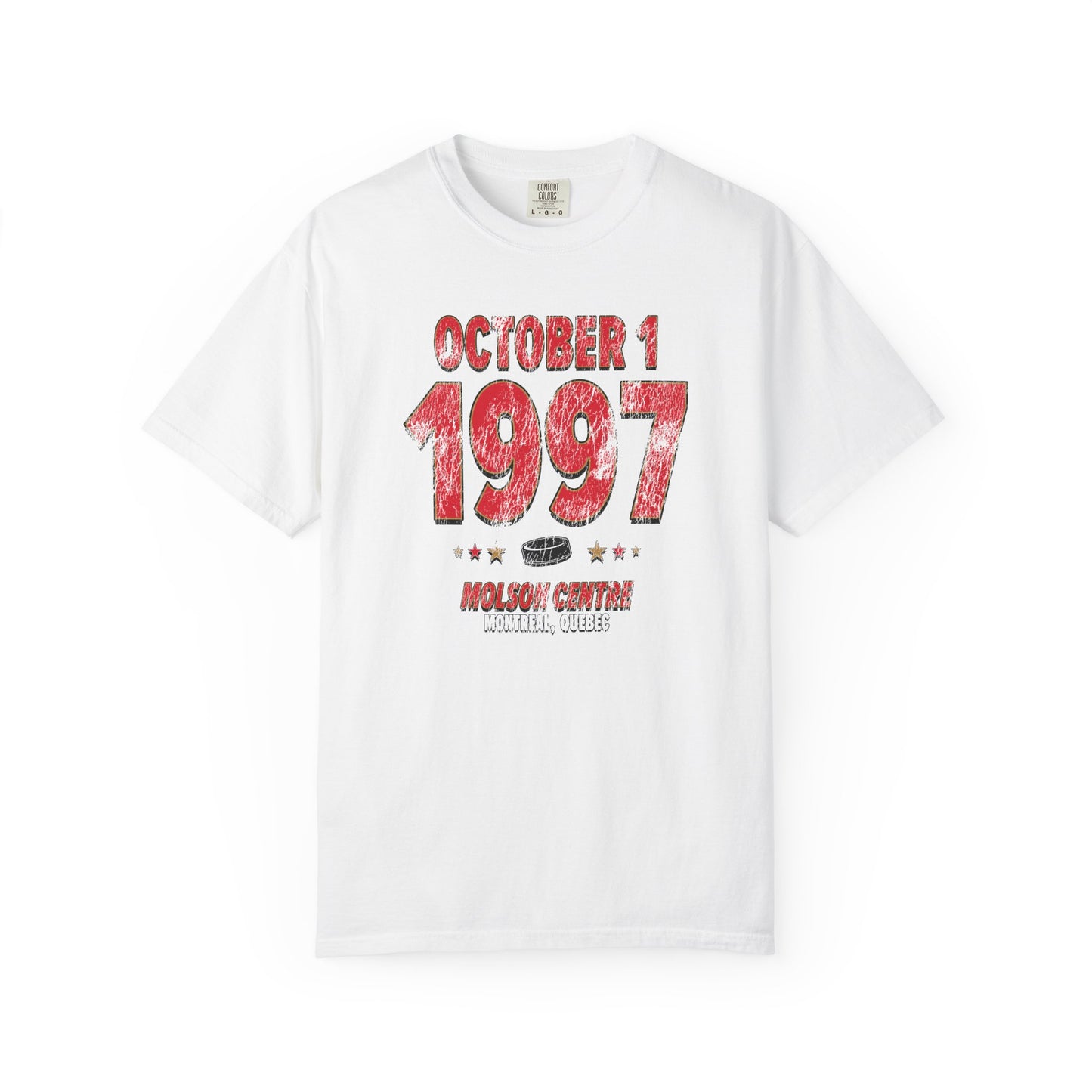 Ottawa Hockey – October 1, 1997 – Comfort Colors (Black & White)
