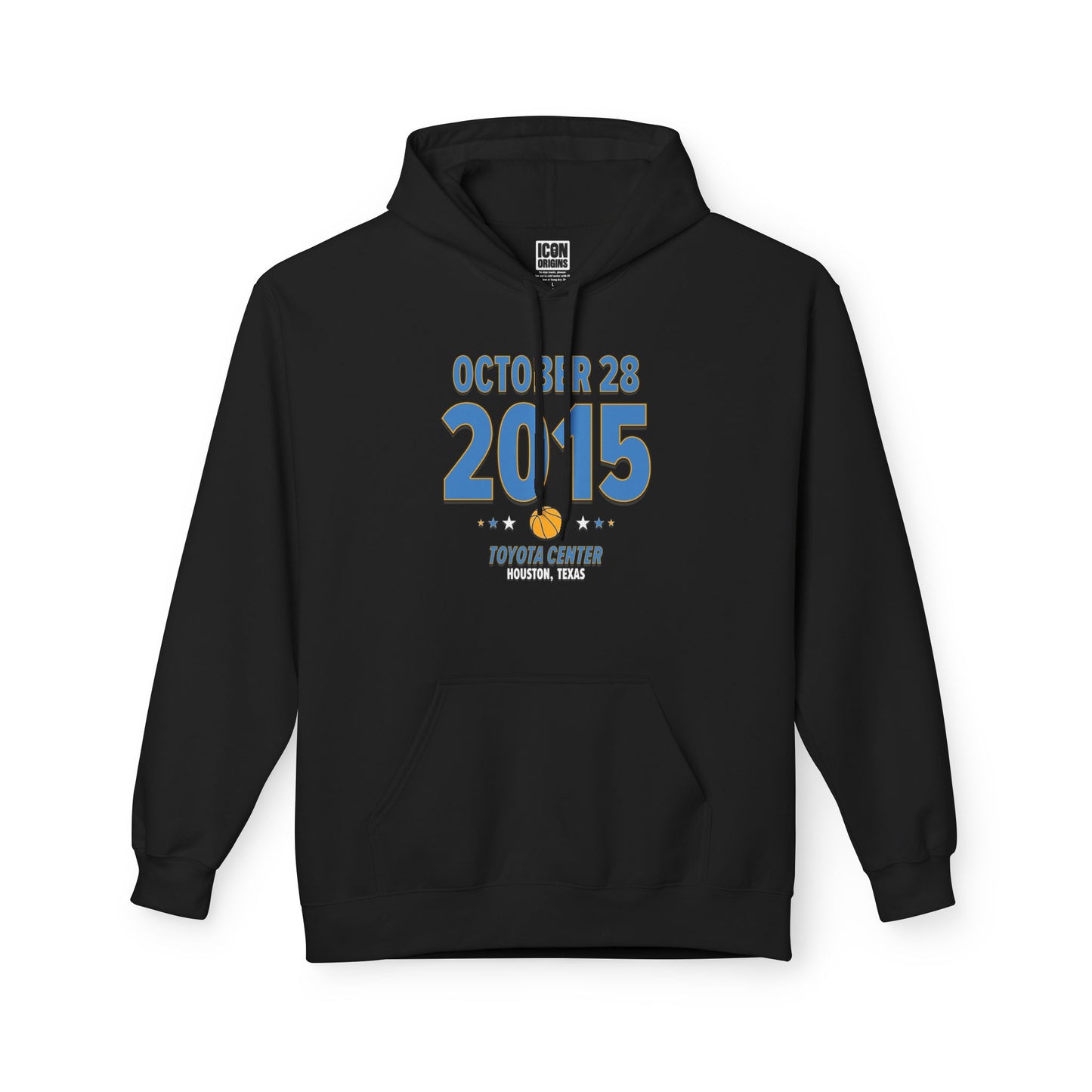 Denver Basketball – October 28, 2015 – Hoodie (Black & White)