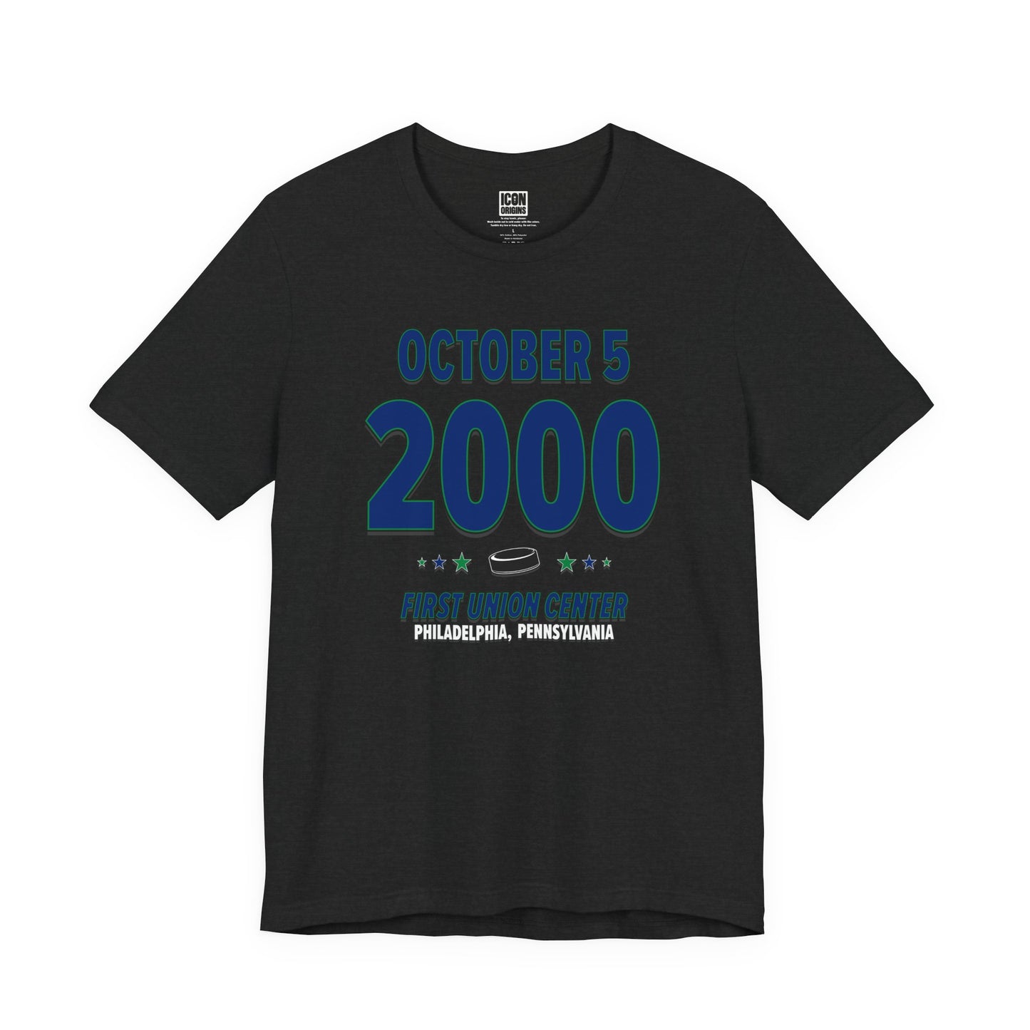 Vancouver Hockey – October 5, 2000 – Origin Tee (Black & White)