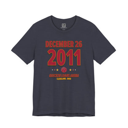 Cleveland Basketball – December 26, 2011 – Origin Tee