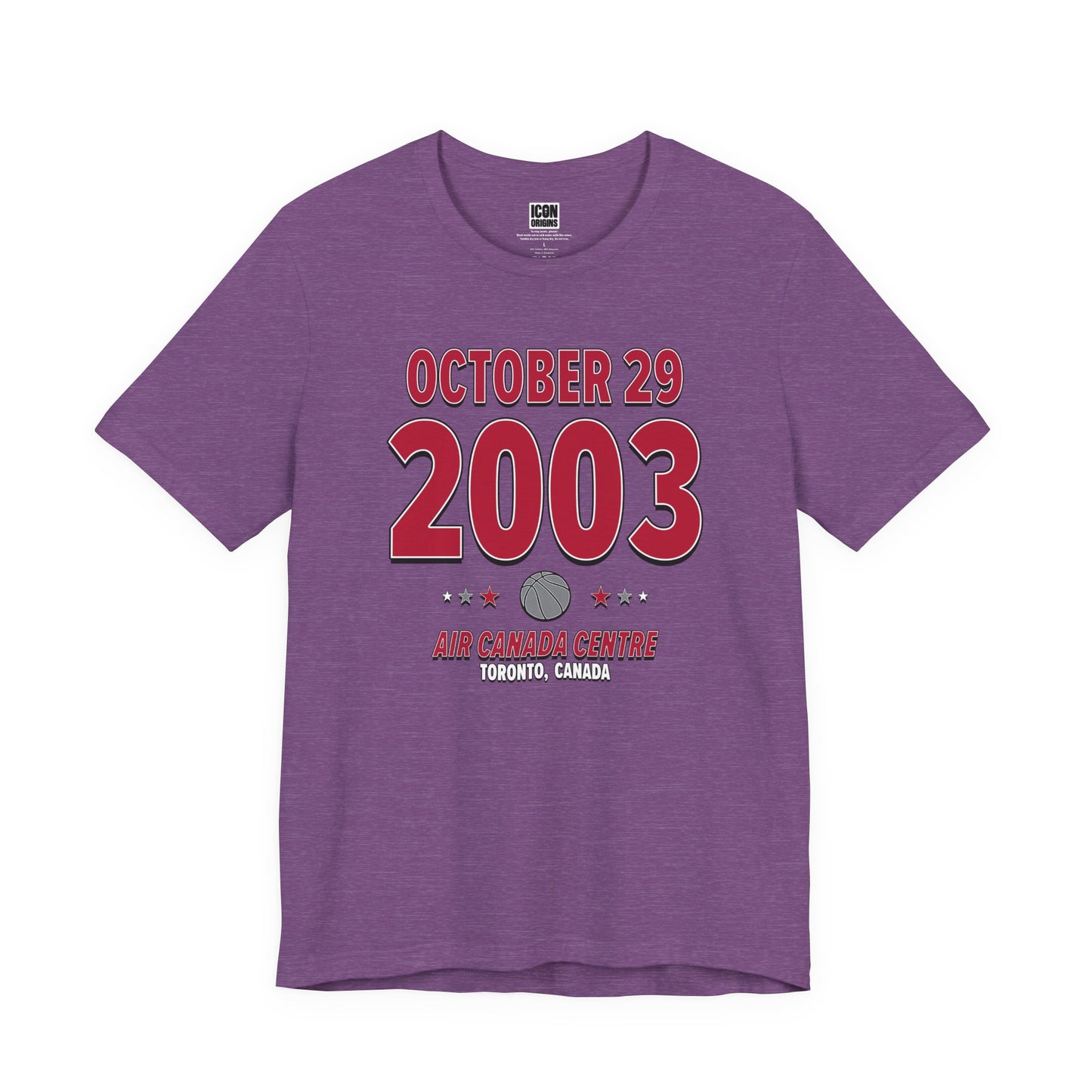 Toronto Basketball – October 29, 2003 – Origin Tee