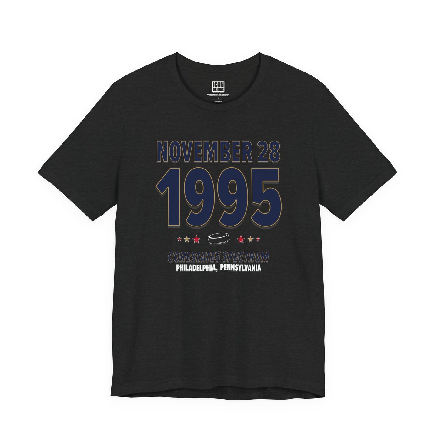 Florida Hockey – November 28, 1995 – Origin Tee (Black & White)