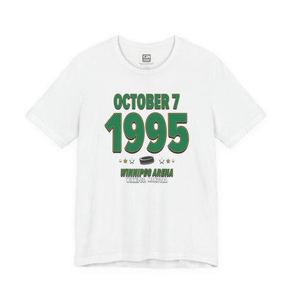 Dallas Hockey – October 7, 1995 – Origin Tee (Black & White)