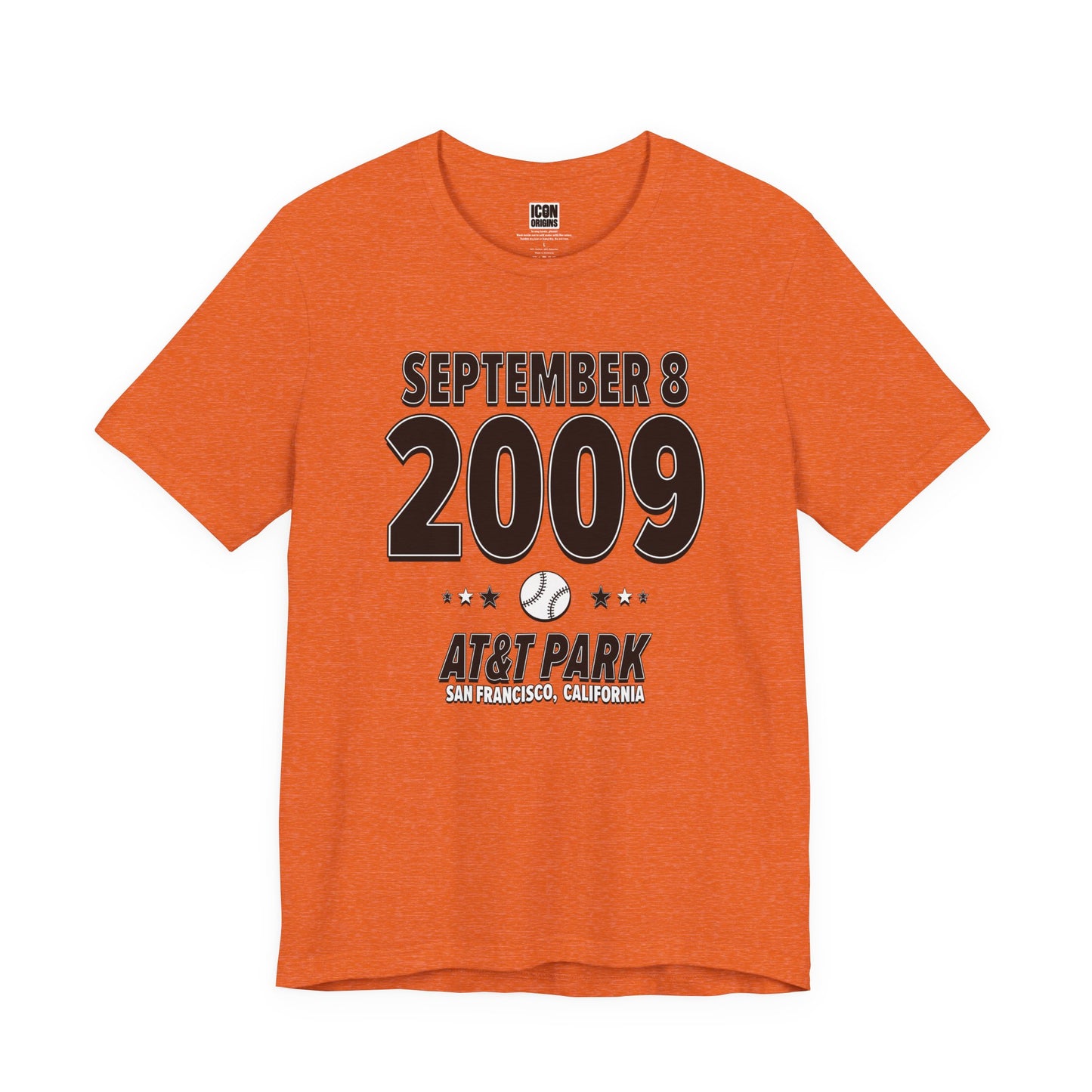 San Francisco Baseball – September 8, 2009 – Origin Tee