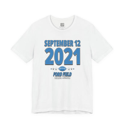 Detroit Football – September 12, 2021 – Origin Tee (Black & White)