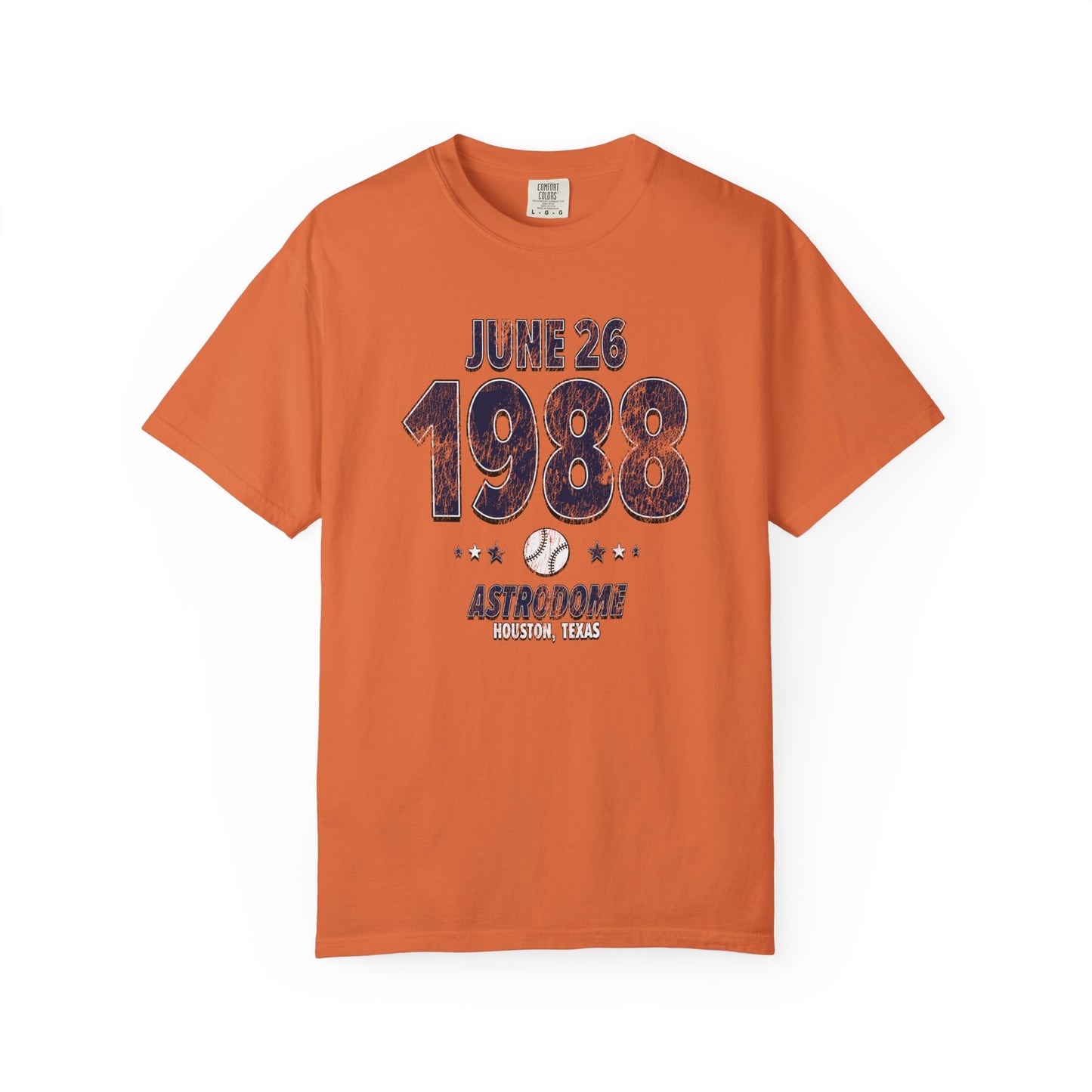 Houston Baseball – June 26, 1988 – Comfort Colors
