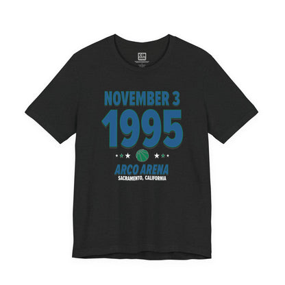 Minnesota Basketball – November 3, 1995 – Origin Tee (Black & White)