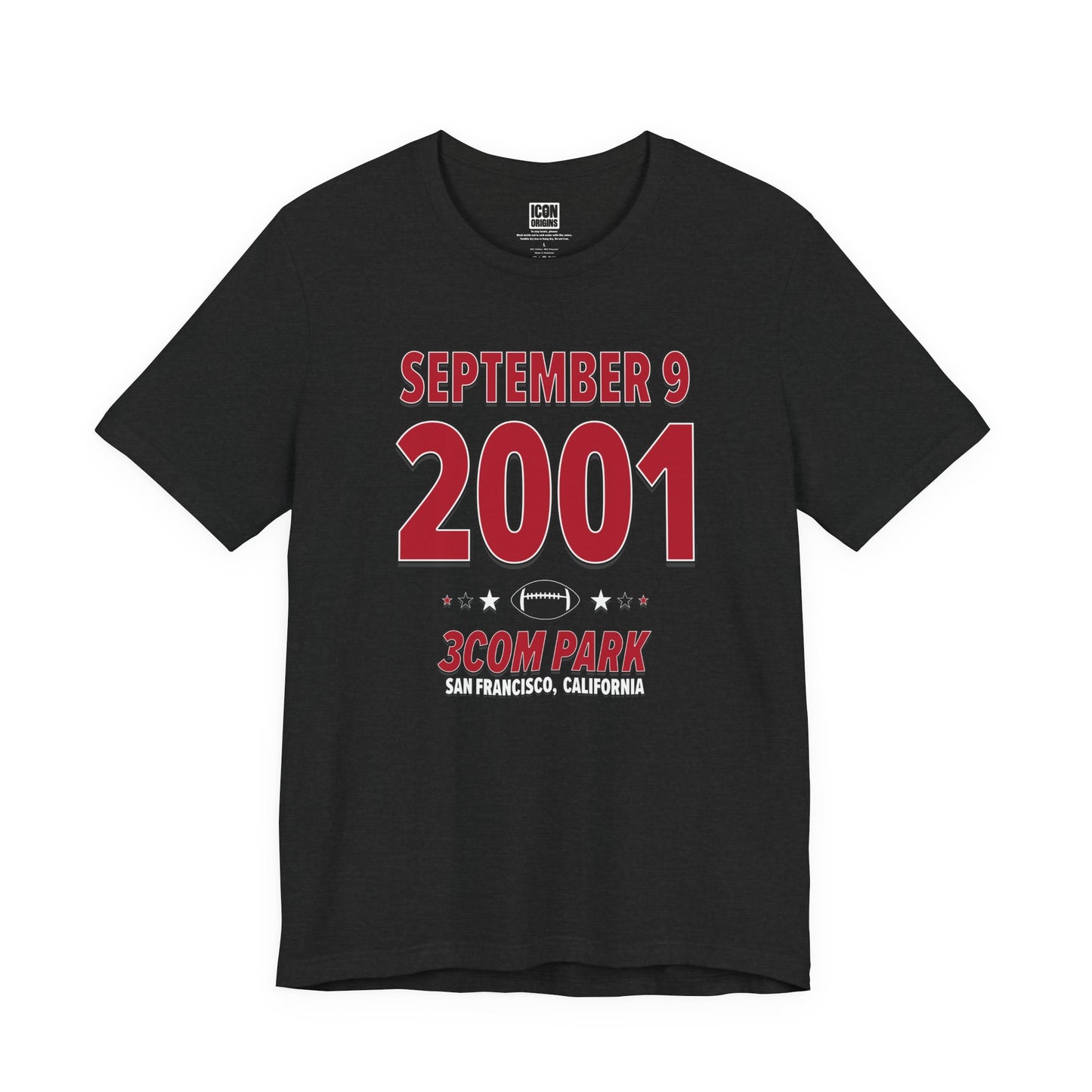 Atlanta Football – September 9, 2001 – Origin Tee (Black & White)