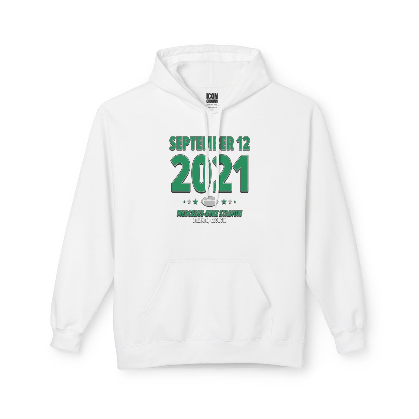 Philadelphia Football – September 12, 2021 – Hoodie (Black & White)