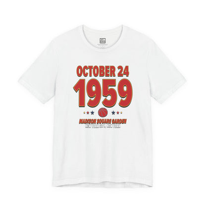 Philadelphia Basketball – October 24, 1959 – Origin Tee (Black & White)