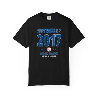 Los Angeles Baseball – September 7, 2017 – Comfort Colors (Black & White)