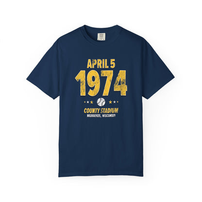 Milwaukee Baseball – April 5, 1974 – Comfort Colors