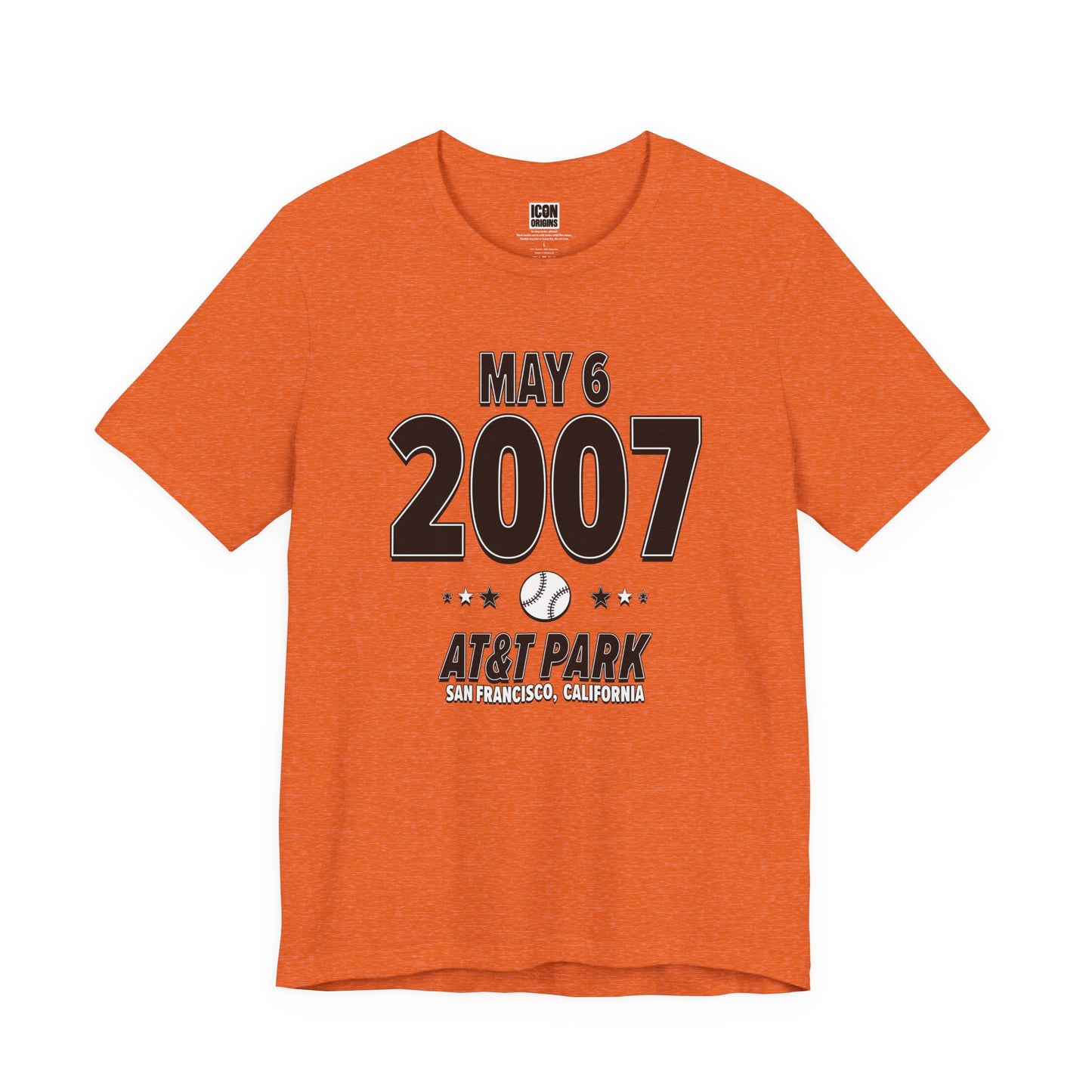 San Francisco Baseball – May 6, 2007 – Origin Tee