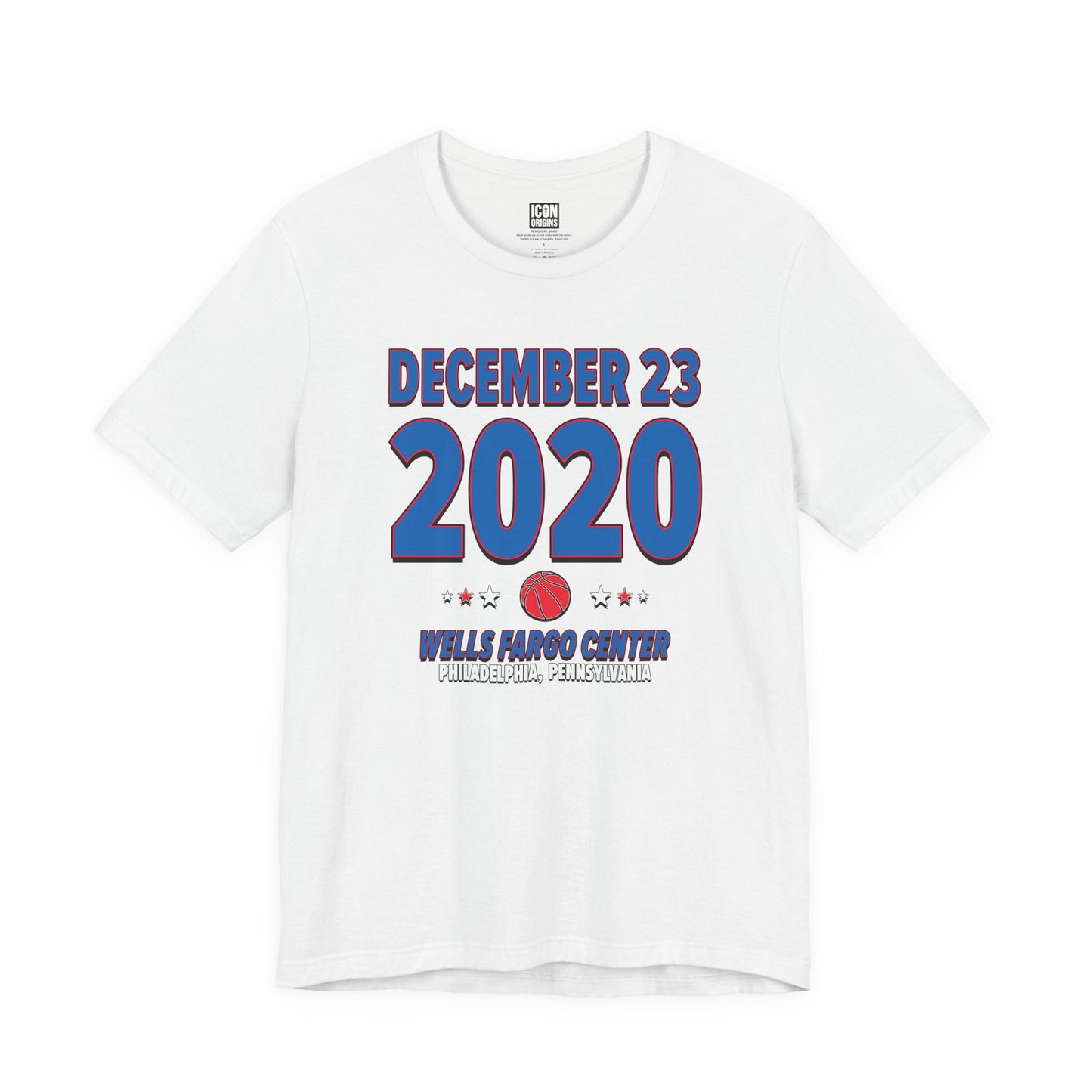 Philadelphia Basketball – December 23, 2020 – Origin Tee (Black & White)