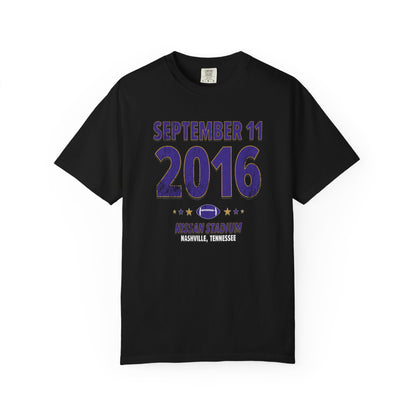 Baltimore Football – September 11, 2016 – Comfort Colors (Black & White)