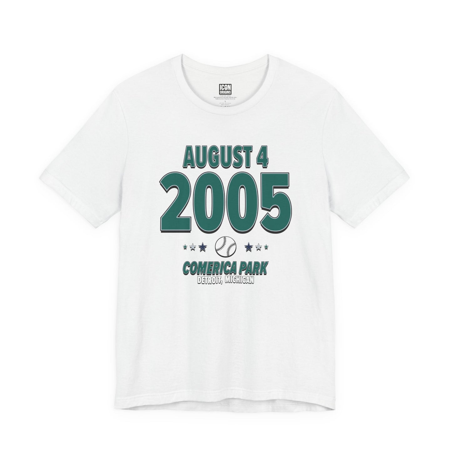 Seattle Baseball – August 4, 2005 – Origin Tee (Black & White)