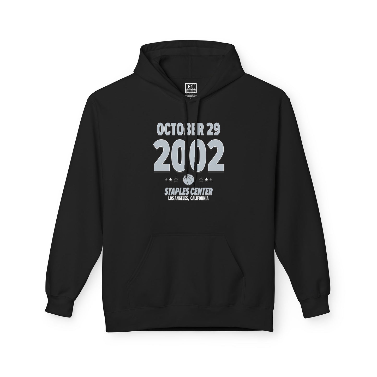 San Antonio Basketball – October 29, 2002 – Hoodie (Black & White)