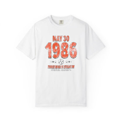 San Francisco Baseball – May 30, 1986 – Comfort Colors (Black & White)