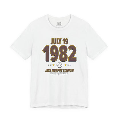 San Diego Baseball – July 19, 1982 – Origin Tee (Black & White)