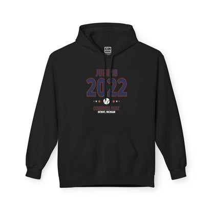 Detroit Baseball – June 18, 2022 – Hoodie (Black & White)