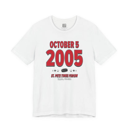 Carolina Hockey – October 5, 2005 – Origin Tee (Black & White)