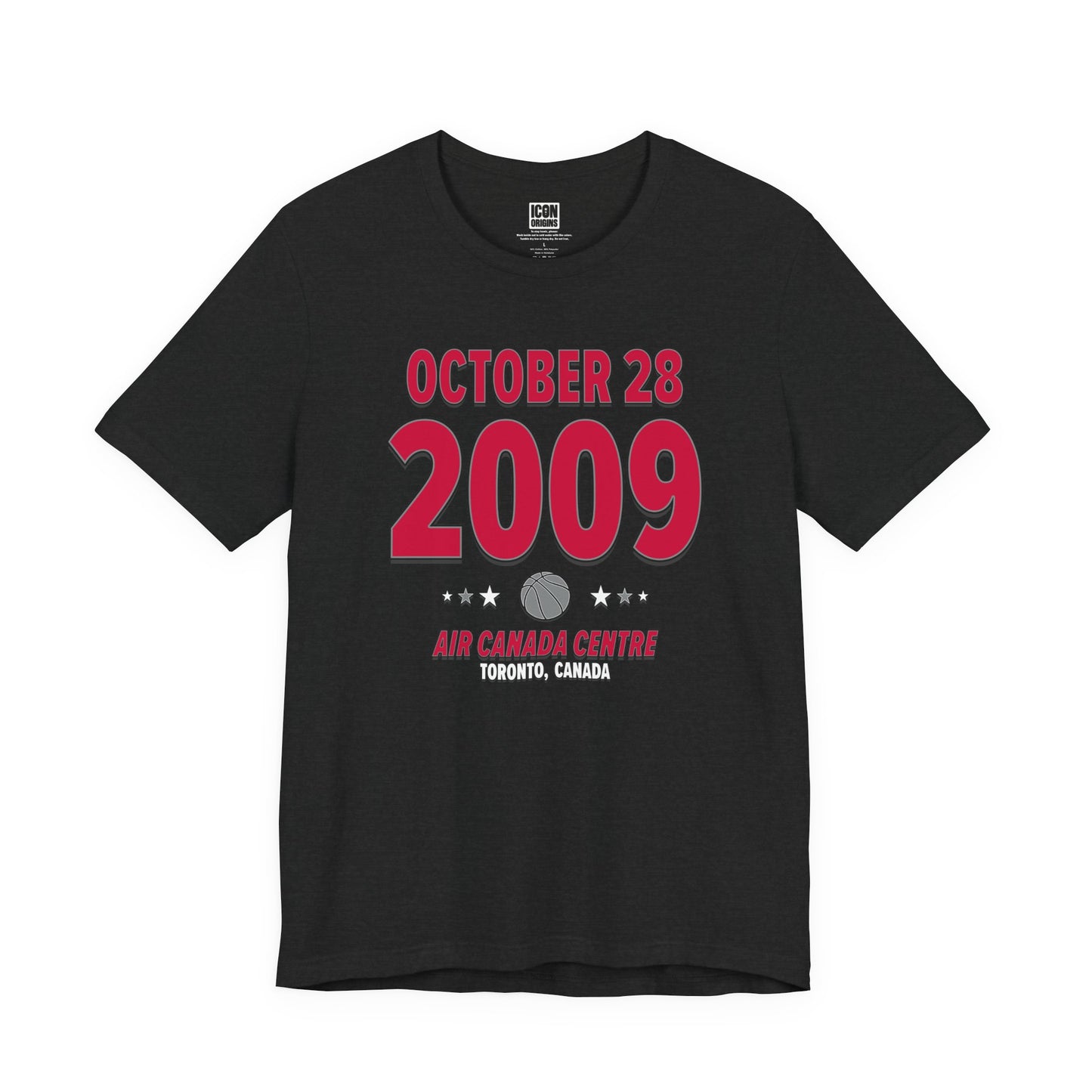 Toronto Basketball – October 28, 2009 – Origin Tee (Black & White)