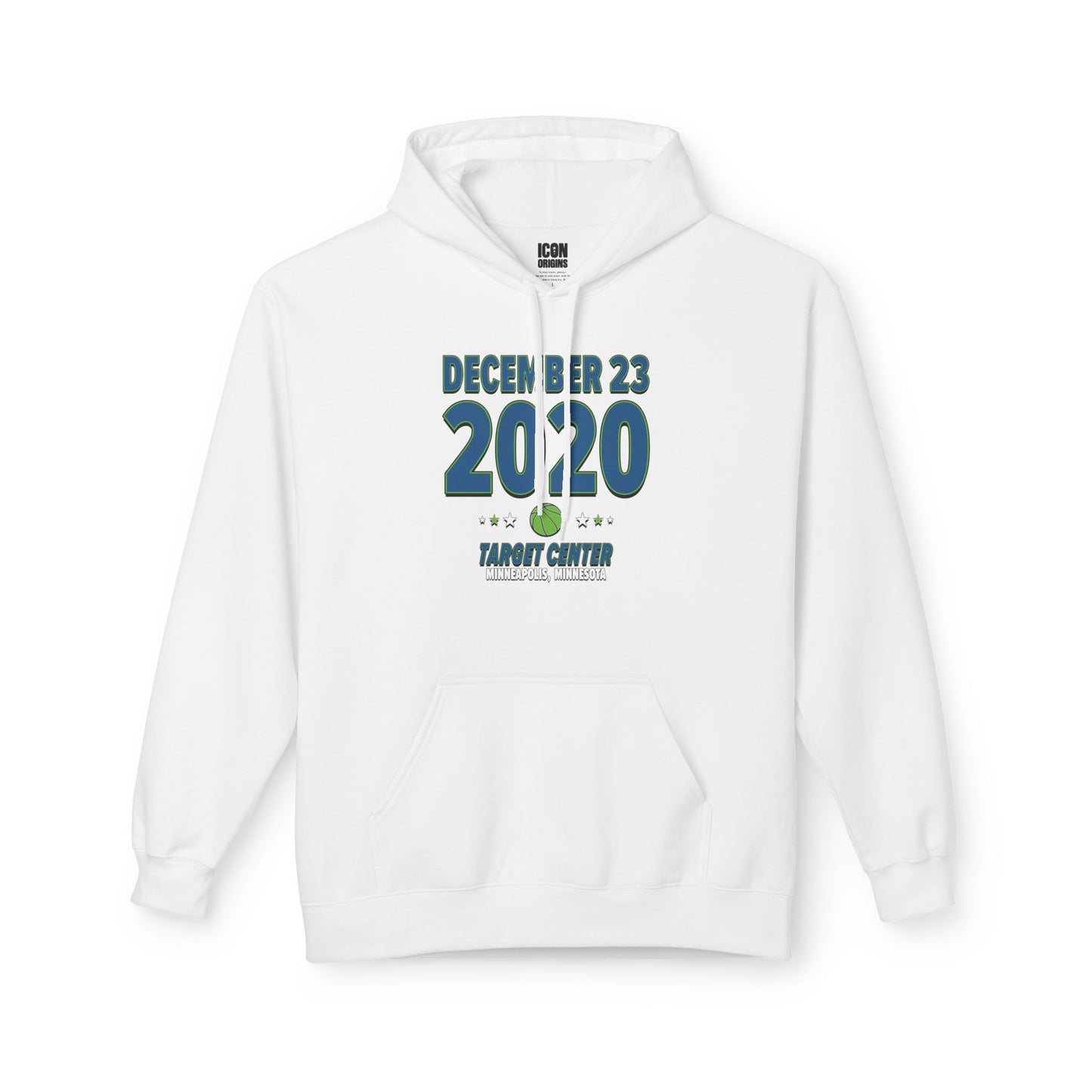 Minnesota Basketball – December 23, 2020 – Hoodie (Black & White)