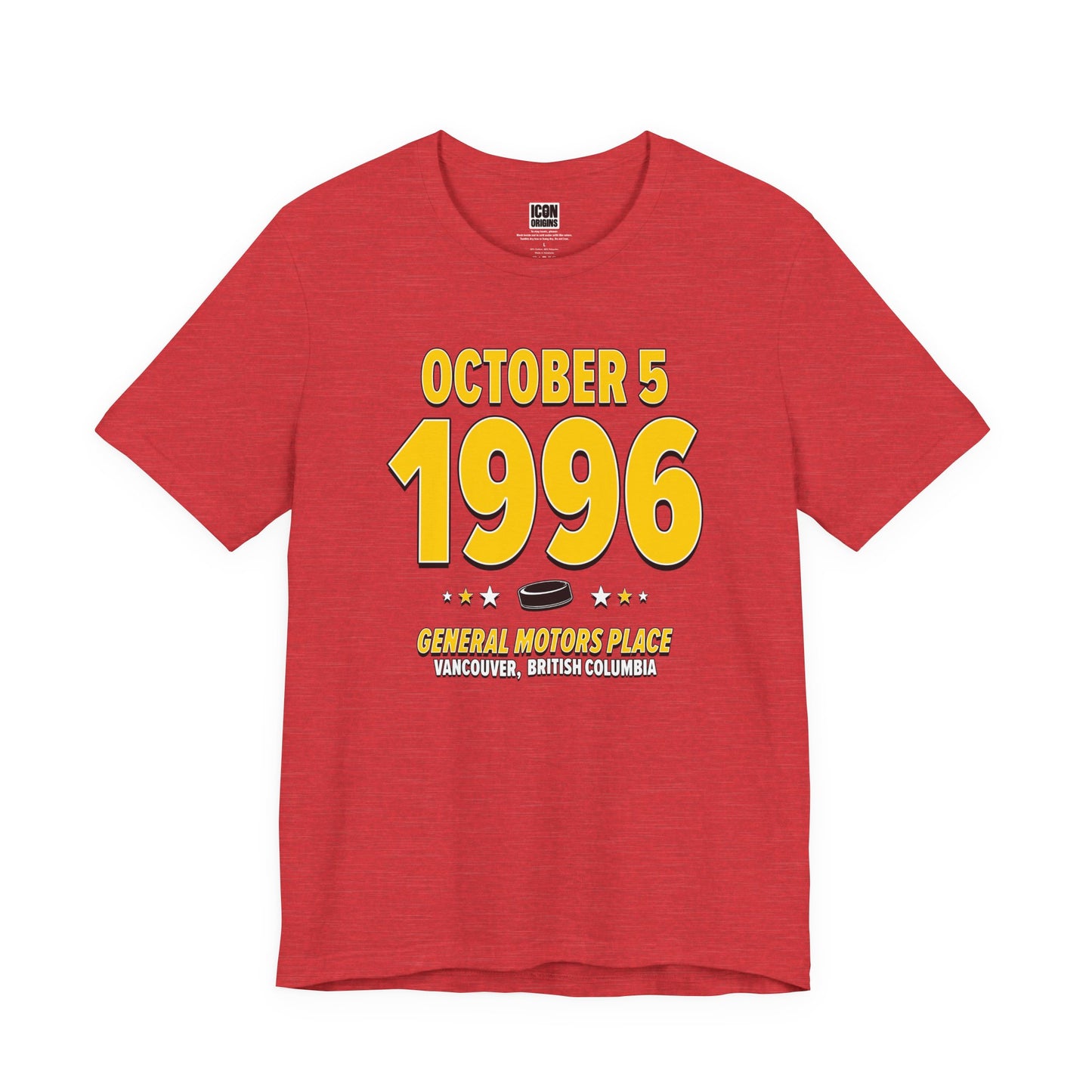 Calgary Hockey – October 5, 1996 – Origin Tee