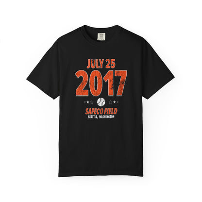 San Francisco Baseball – July 25, 2017 – Comfort Colors (Black & White)