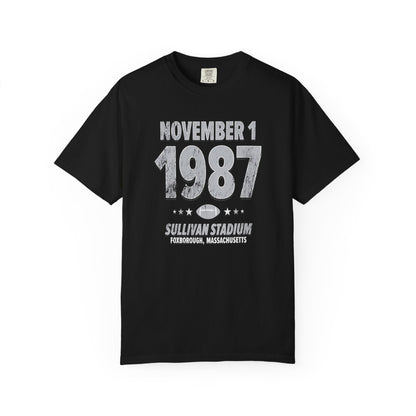 Los Angeles Football – November 1, 1987 – Comfort Colors (Black & White)