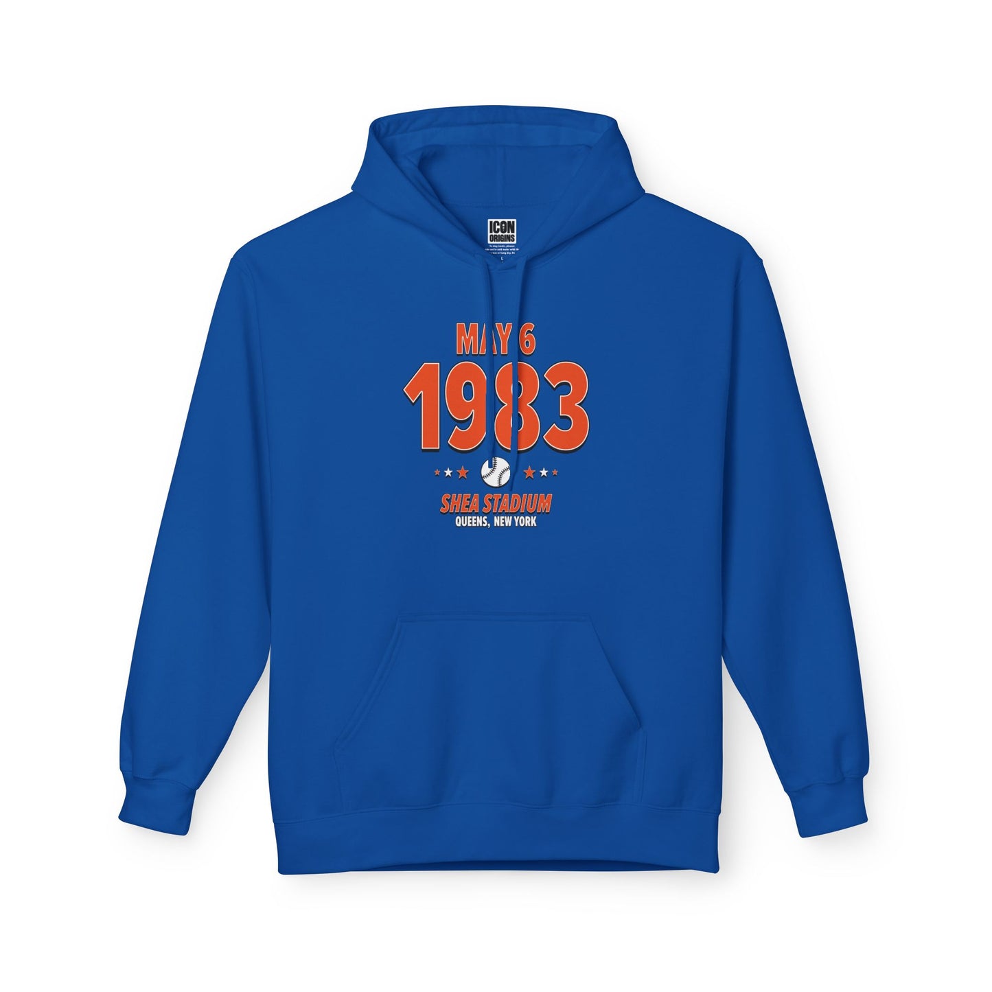New York Baseball – May 6, 1983 – Hoodie