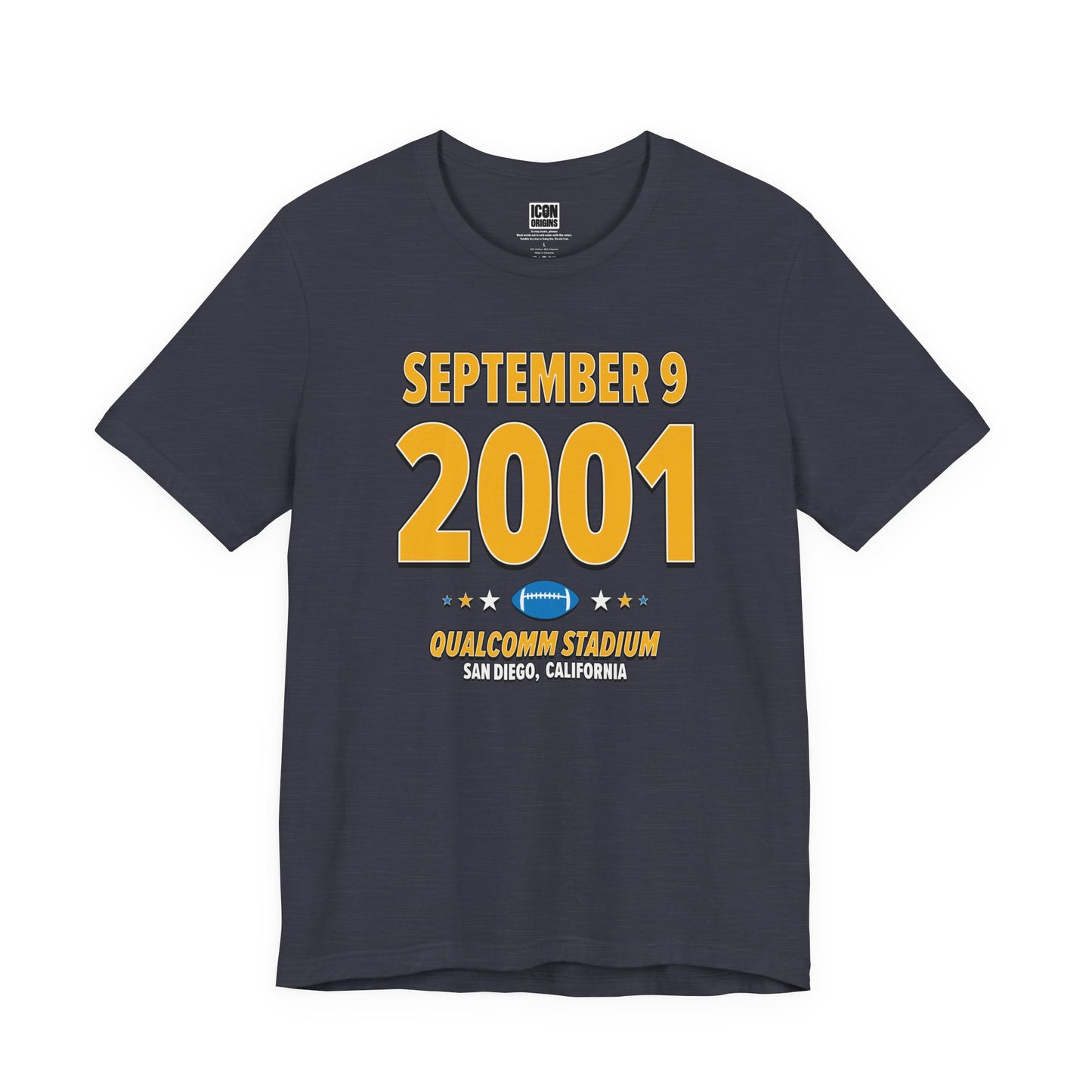 San Diego Football – September 9, 2001 – Origin Tee