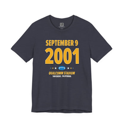 San Diego Football – September 9, 2001 – Origin Tee