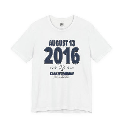 New York Baseball – August 13, 2016 – Origin Tee (Black & White)