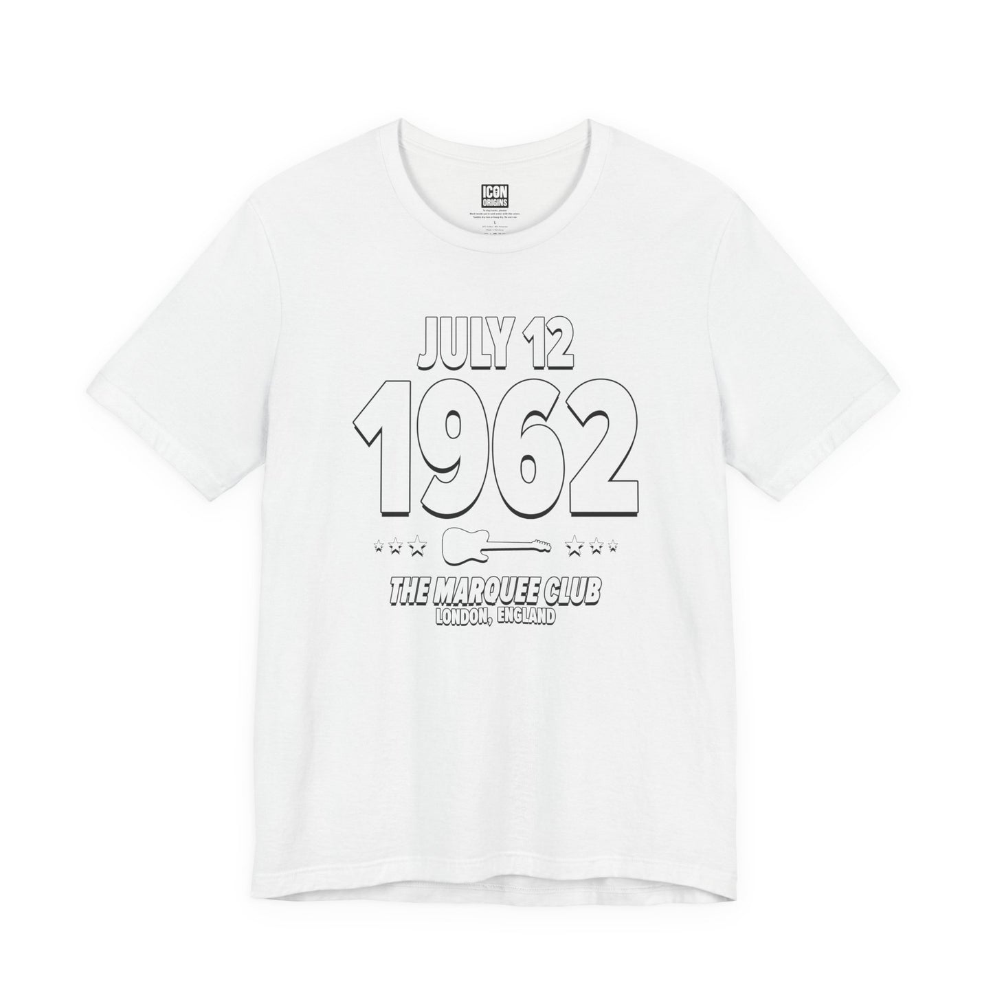 Marquee Swagger – 1962 – Origin Tee (Black & White)