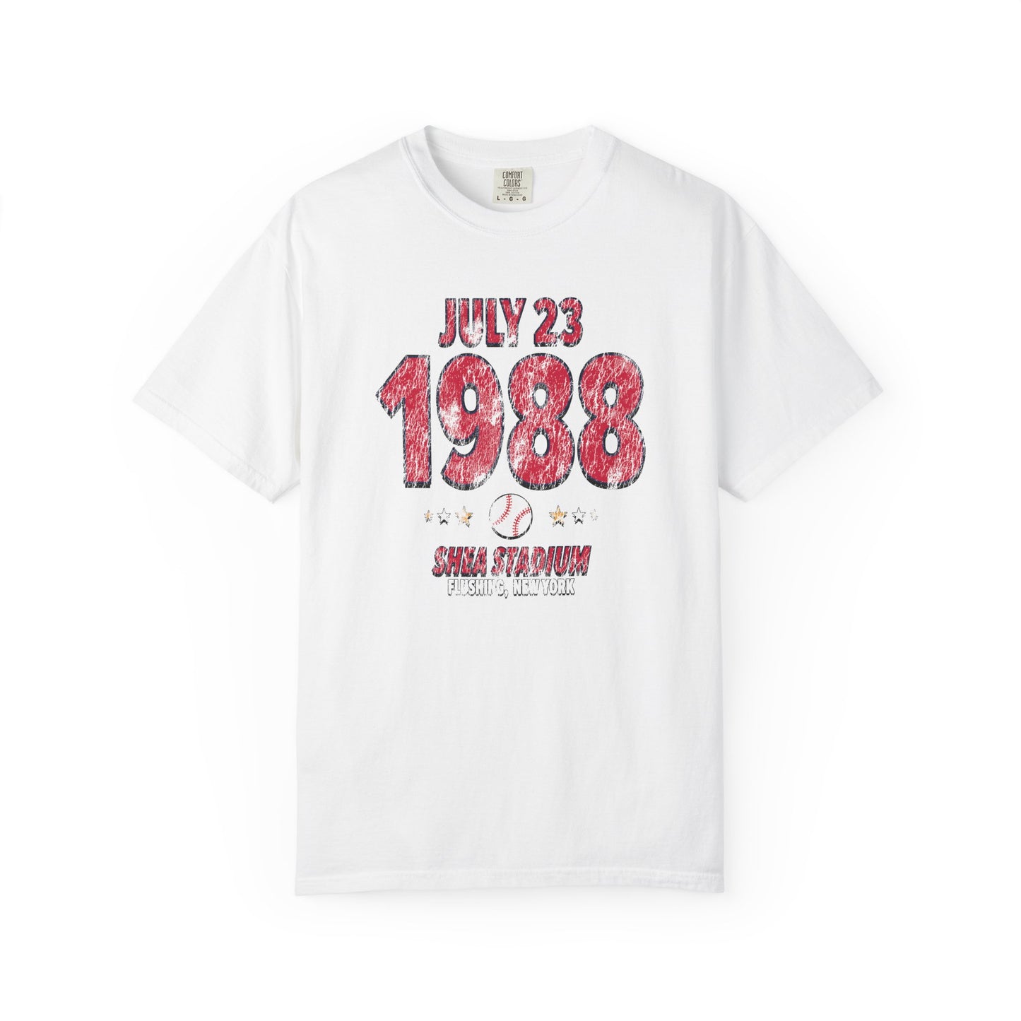 Atlanta Baseball – July 23, 1988 – Comfort Colors (Black & White)