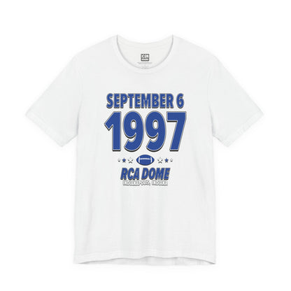 Indianapolis Football – September 6, 1997 – Origin Tee (Black & White)