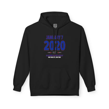 New York Hockey – January 7, 2020 – Hoodie (Black & White)