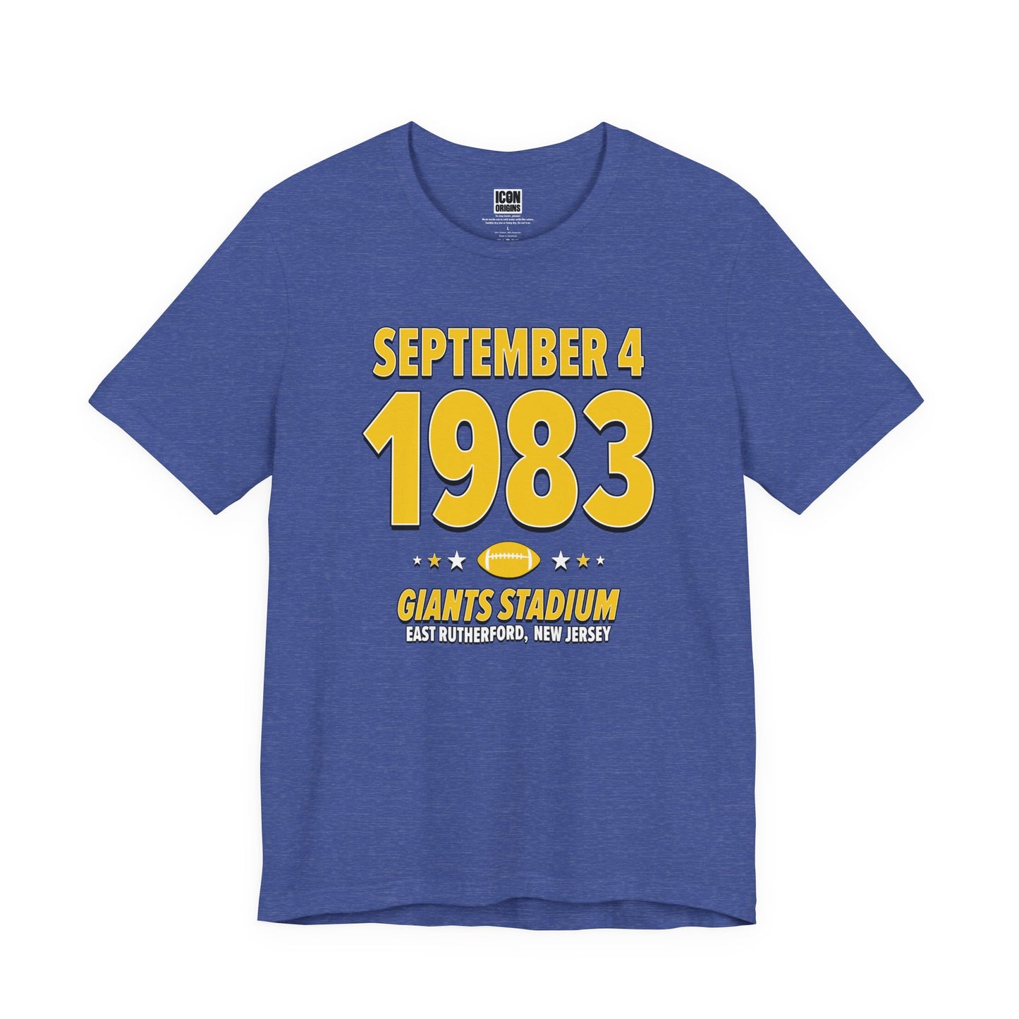 Los Angeles Football – September 4, 1983 – Origin Tee