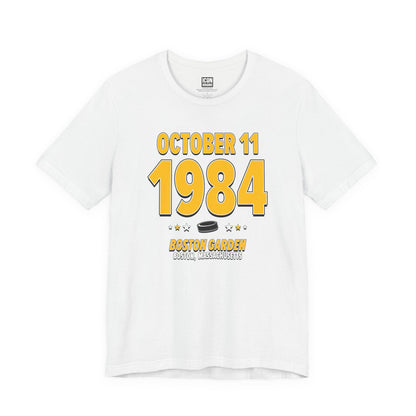 Pittsburgh Hockey – October 11, 1984 – Origin Tee (Black & White)