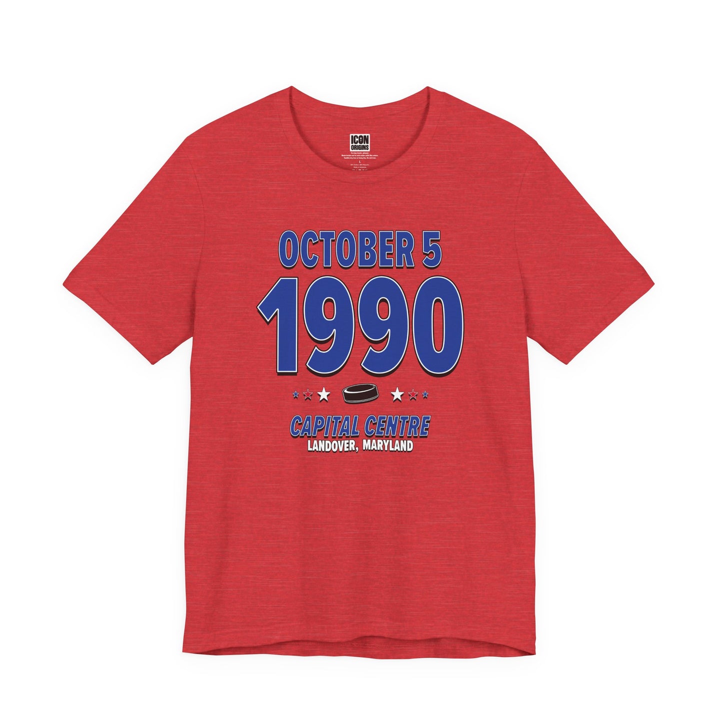 Washington Hockey – October 5, 1990 – Origin Tee