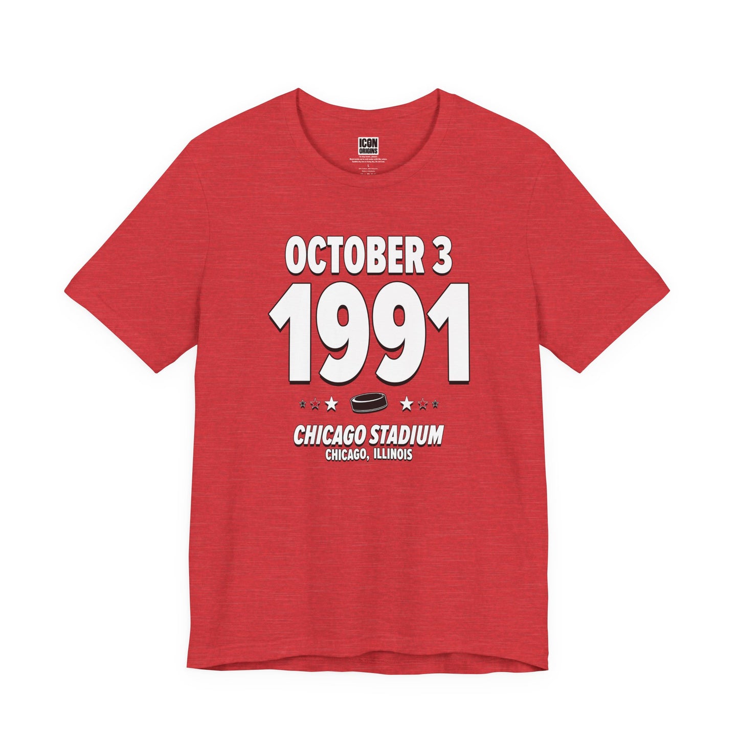 Detroit Hockey – October 3, 1991 – Origin Tee