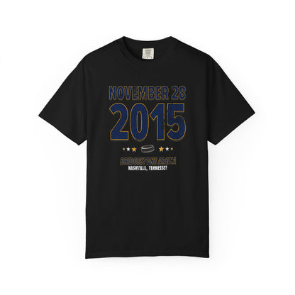 Nashville Hockey – November 28, 2015 – Comfort Colors (Black & White)
