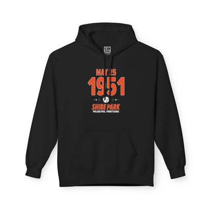 San Francisco Baseball – May 25, 1951 – Hoodie (Black & White)