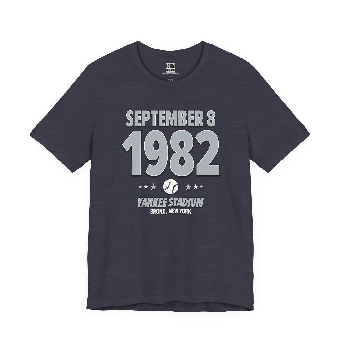 New York Baseball – September 8, 1982 – Origin Tee
