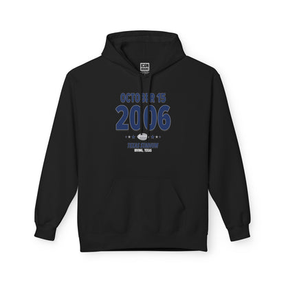 Dallas Football – October 15, 2006 – Hoodie (Black & White)