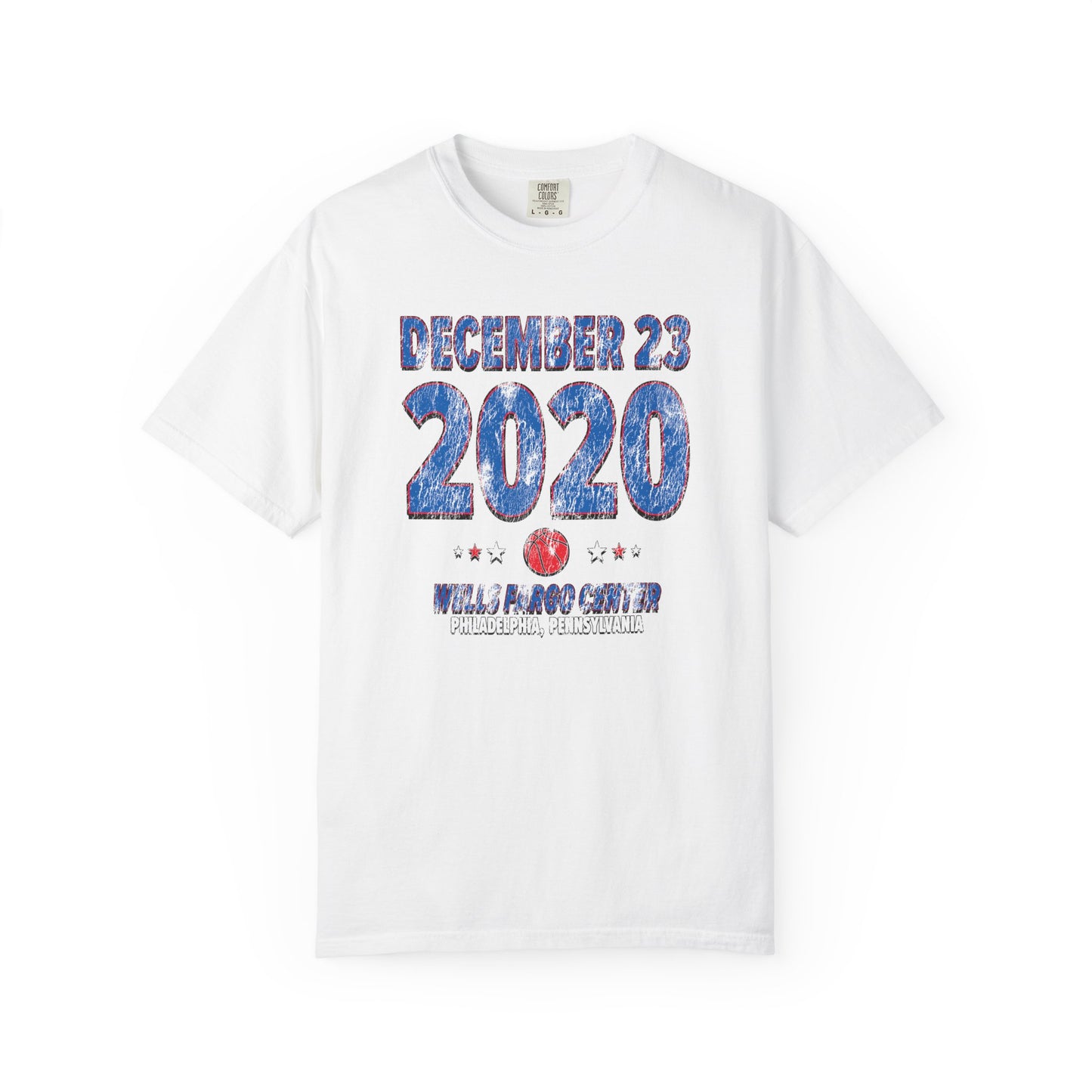 Philadelphia Basketball – December 23, 2020 – Comfort Colors (Black & White)