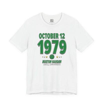 Boston Basketball – October 12, 1979 – Origin Tee (Black & White)